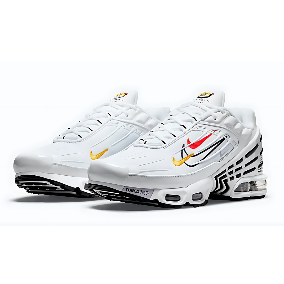 Nike AIR MAX PLUS 3 TN3 Multi Swoosh White