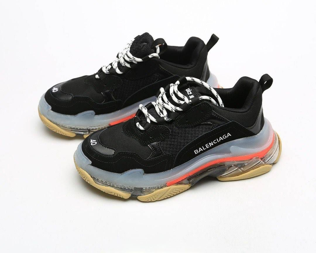 Balenciaga Triple S Black Red - Slika 2