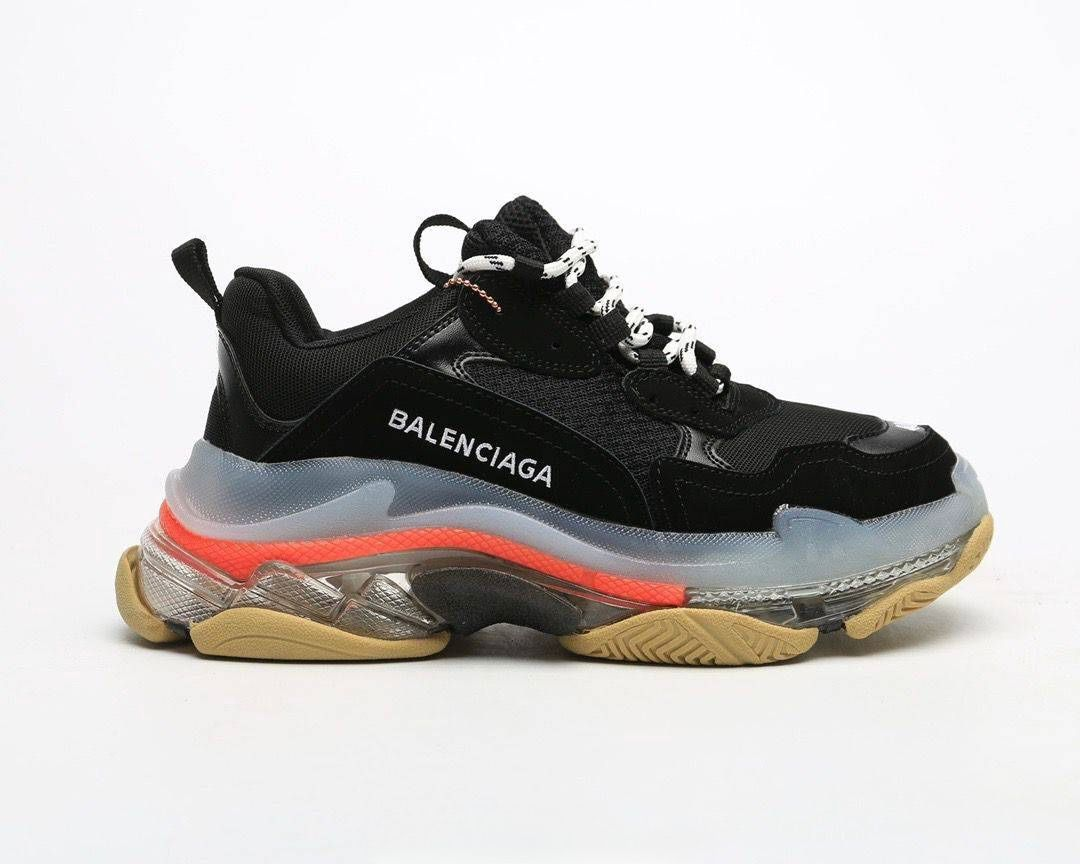 Balenciaga Triple S Black Red