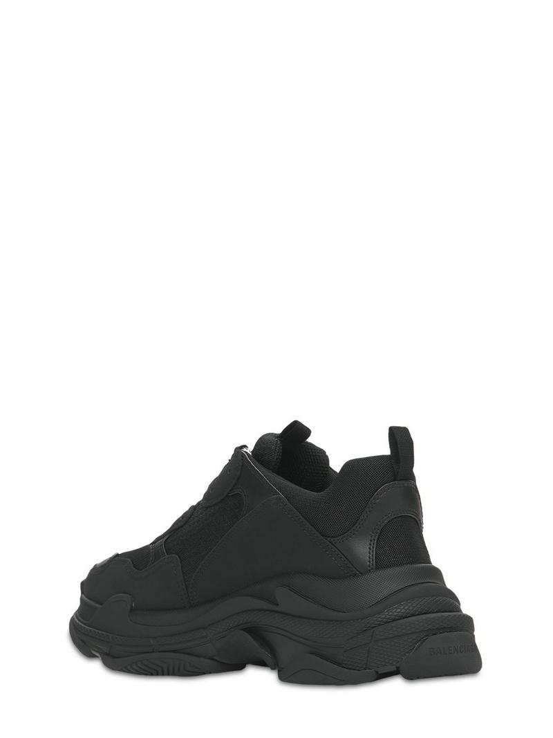 Balenciaga Triple S All Black - Slika 2