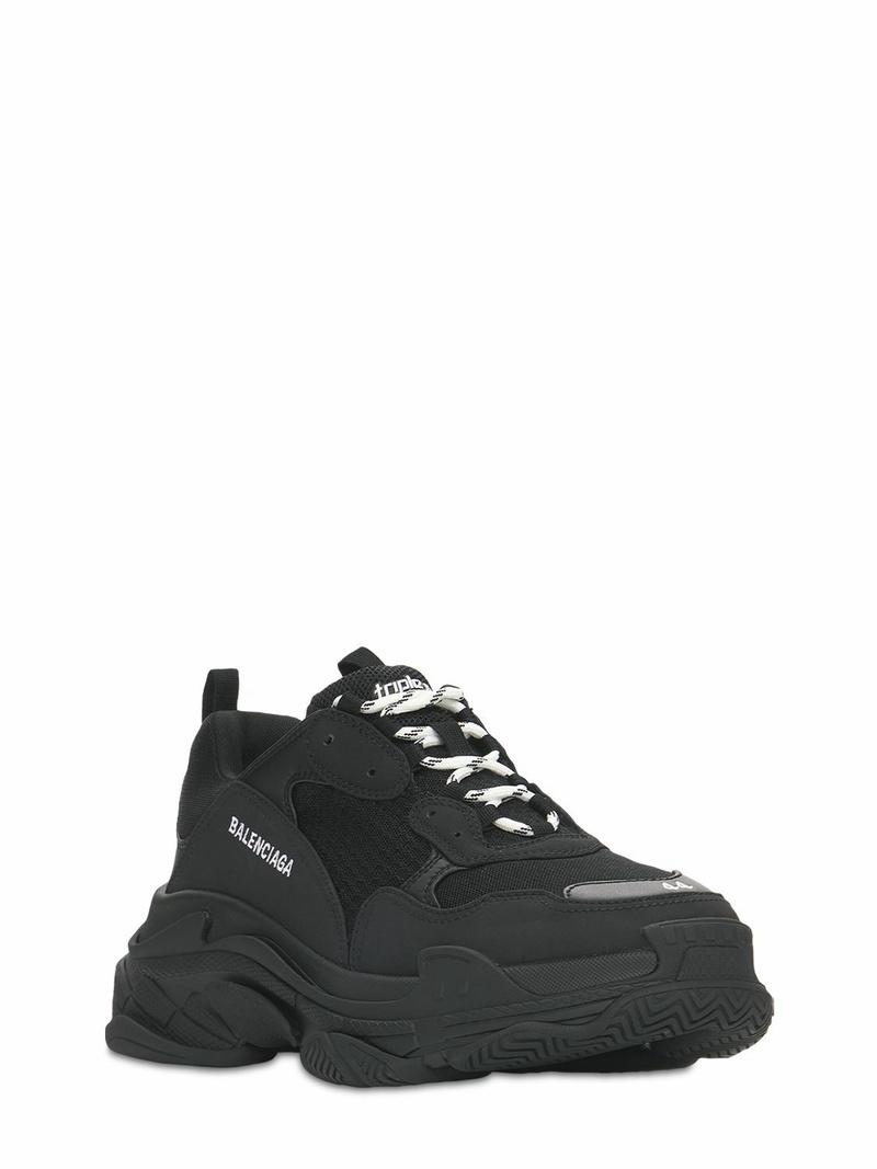 Balenciaga Triple S All Black - Slika 3
