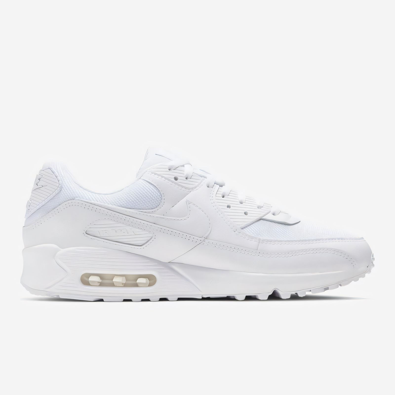 NIKE AIR MAX 90 TRIPLE WHITE