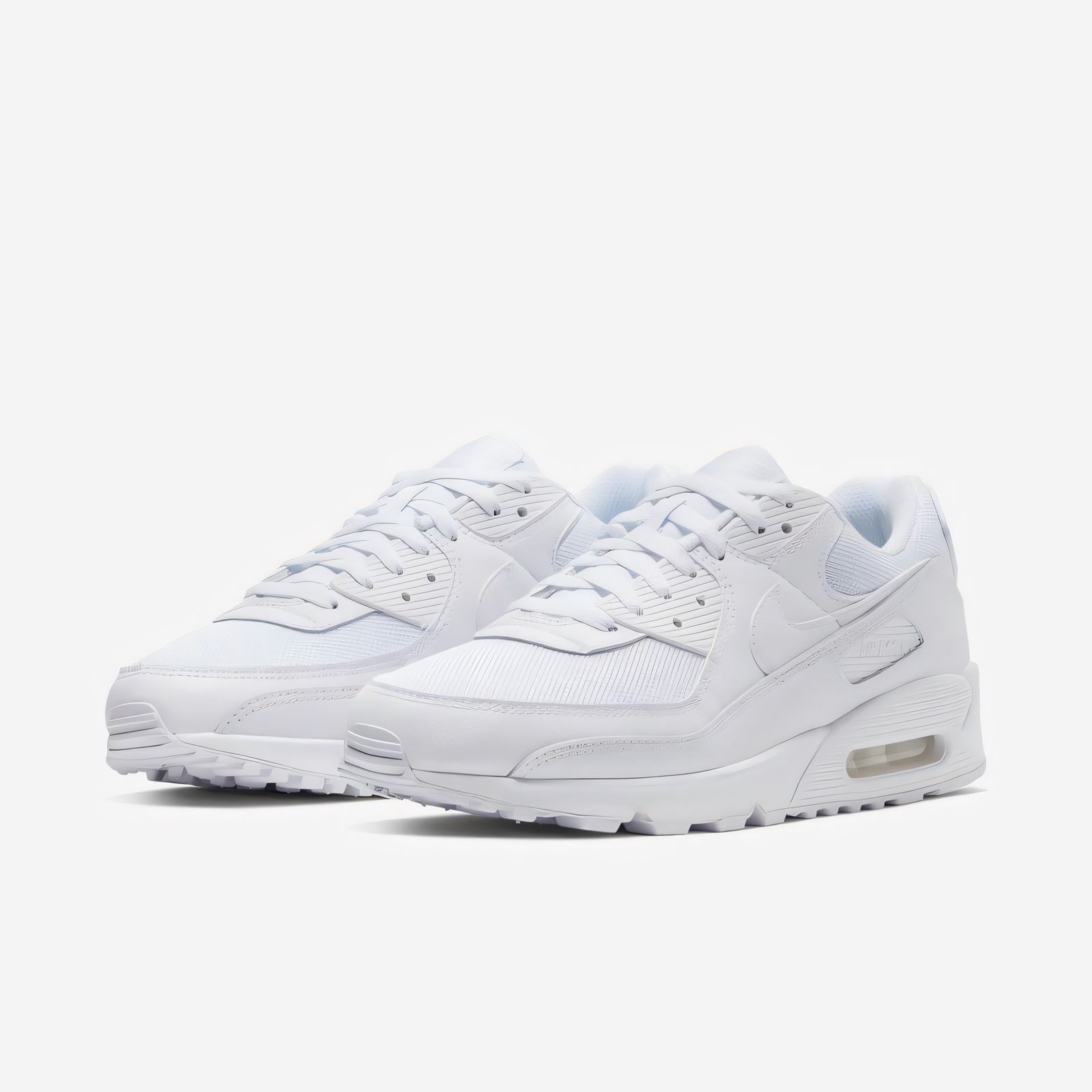 NIKE AIR MAX 90 TRIPLE WHITE - Slika 4