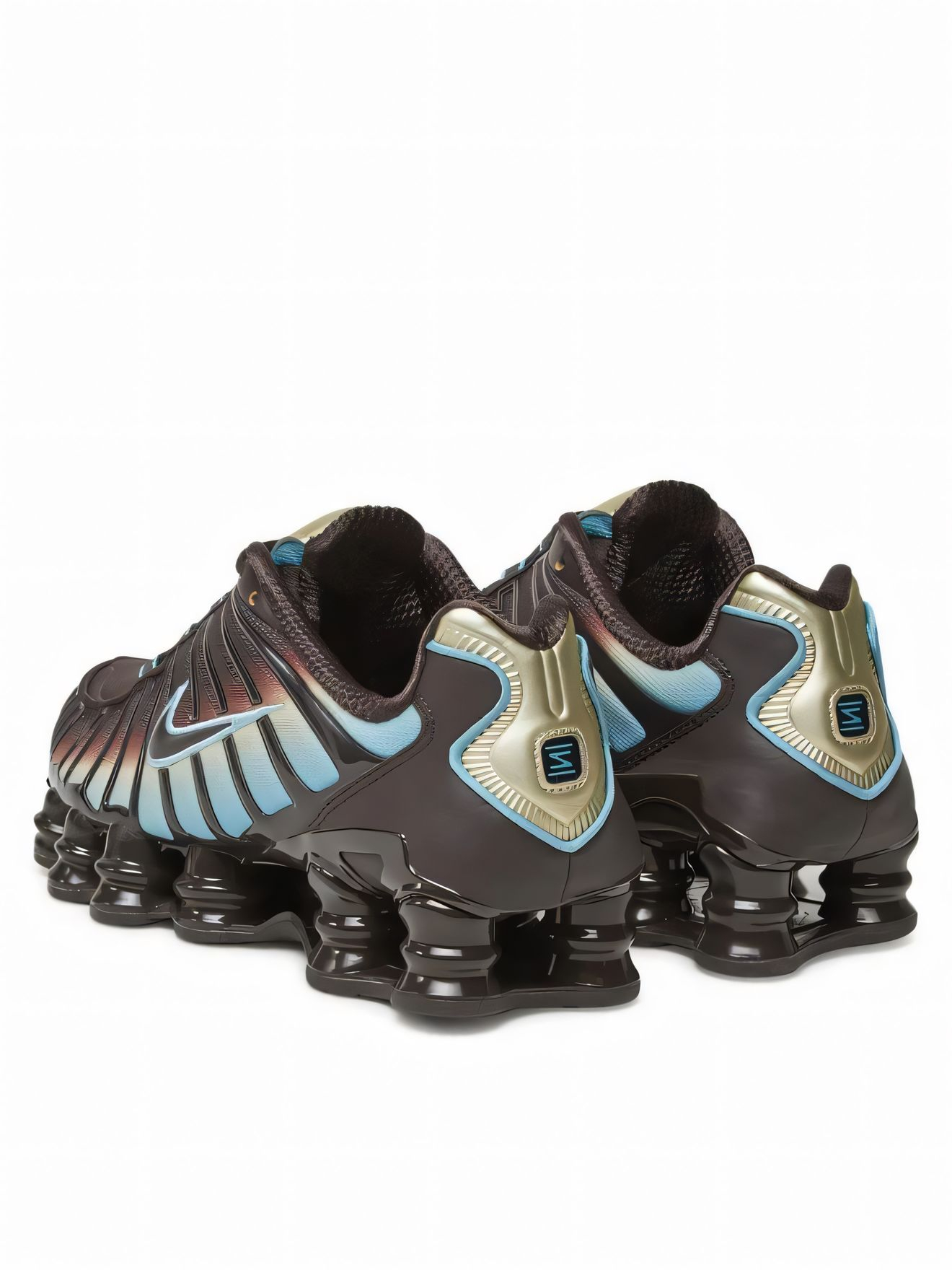 NIKE SHOX TL VELVET BROWN DENIM - Slika 3
