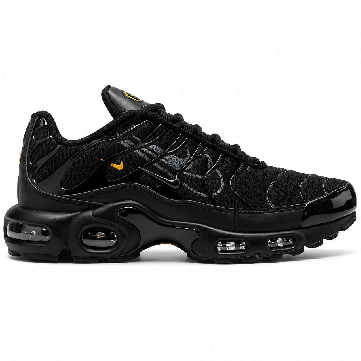 Nike Air Max Plus Tn Multi Swoosh Black Yellow
