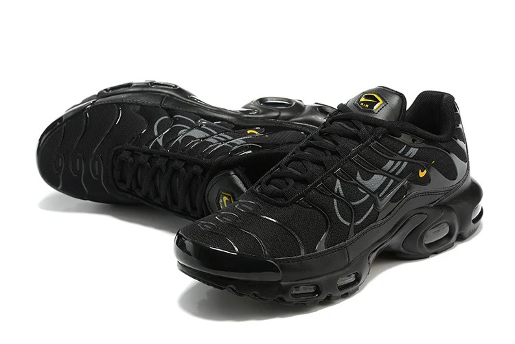Nike Air Max Plus Tn Multi Swoosh Black Yellow - Slika 3