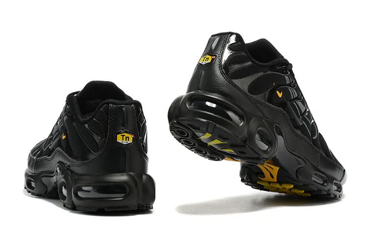 Nike Air Max Plus Tn Multi Swoosh Black Yellow - Slika 5