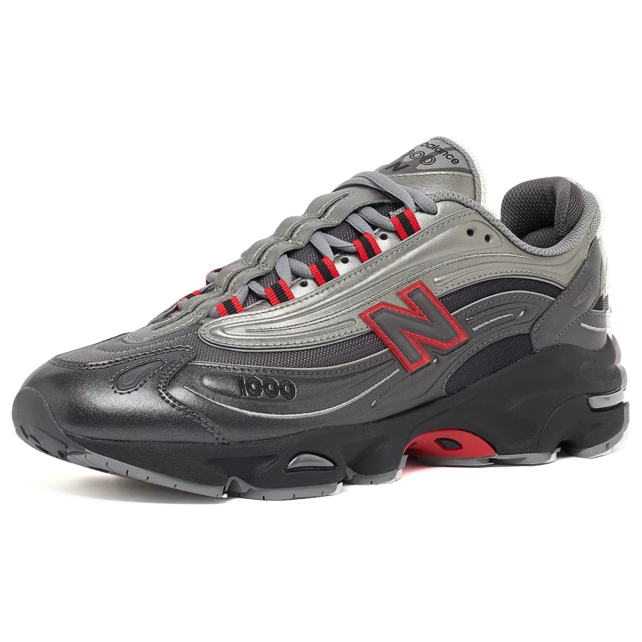 New Balance 1000 Metallic Silver Red - Slika 2