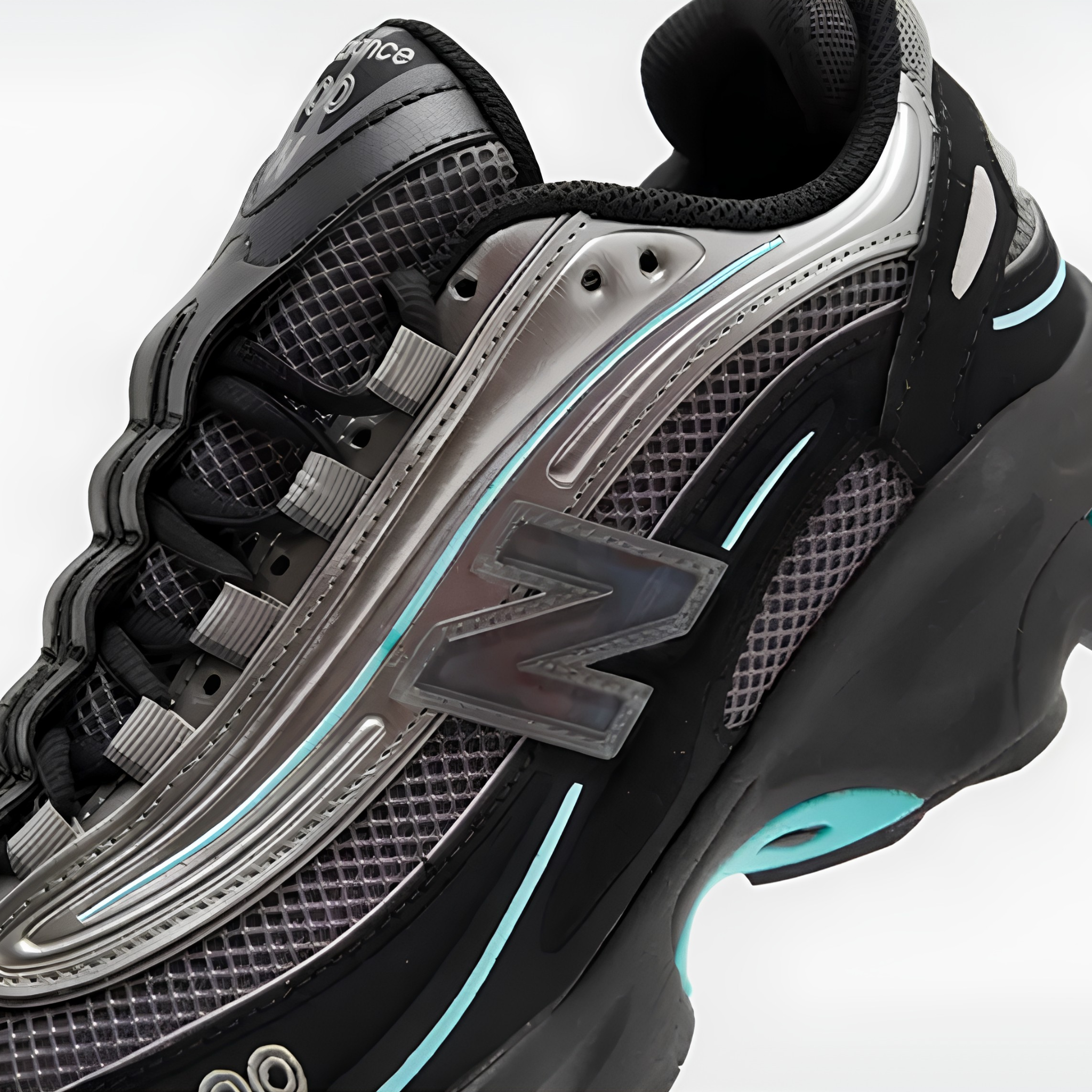 New Balance 1000 Black Teal - Slika 3