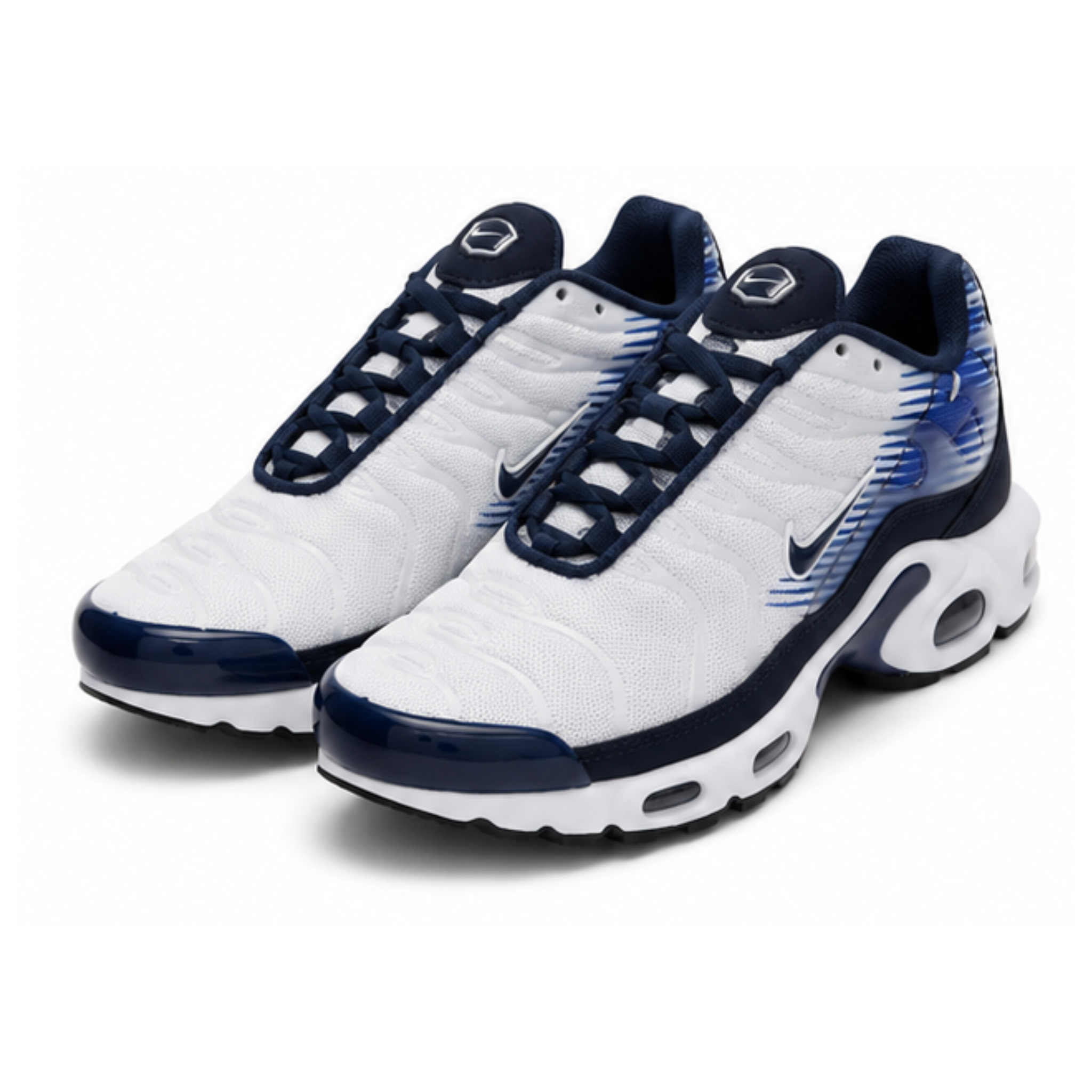 Nike Air Max Plus TN White Midnight Blue - Slika 4