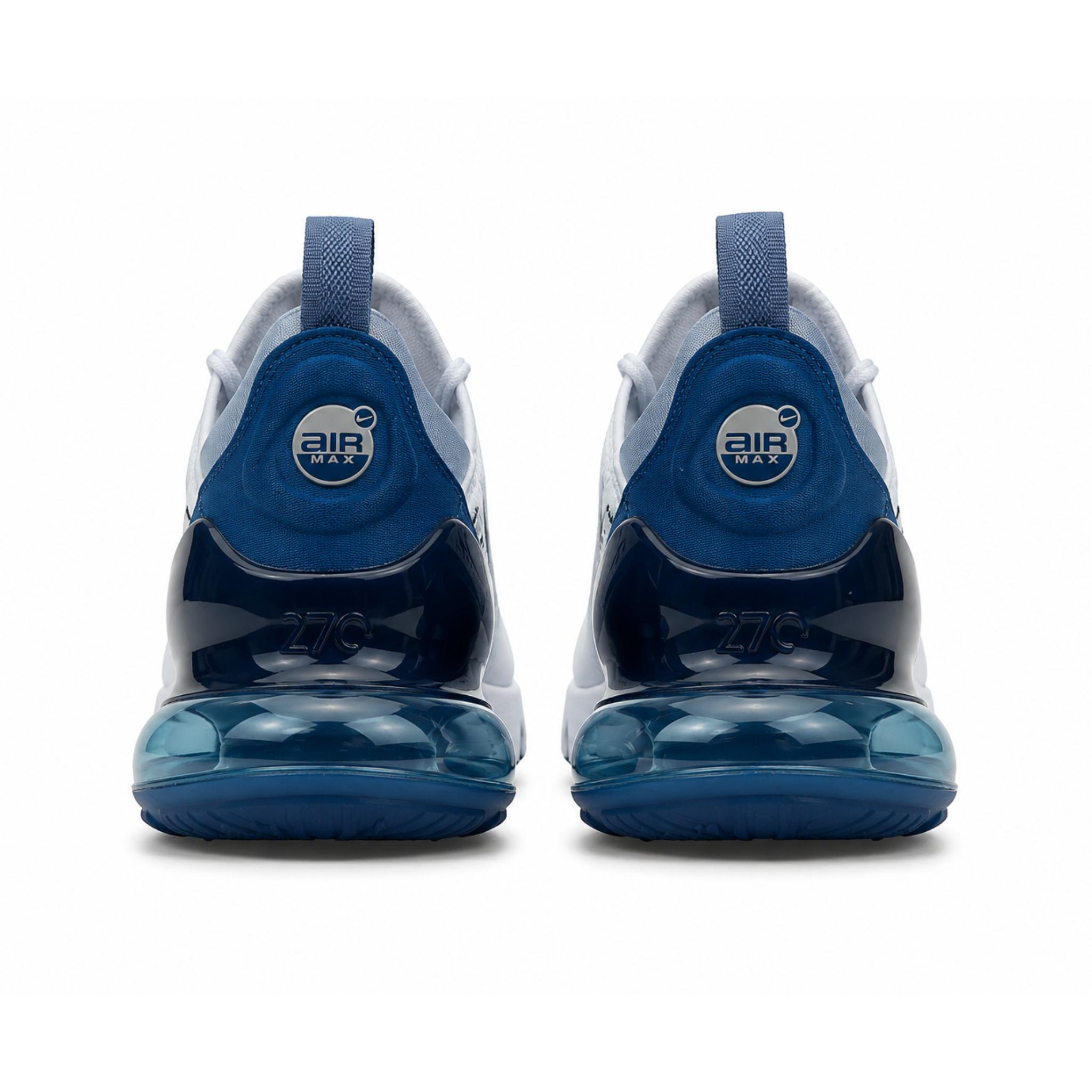 Nike Air Max 270 Premium Football Grey Work Blue - Slika 3