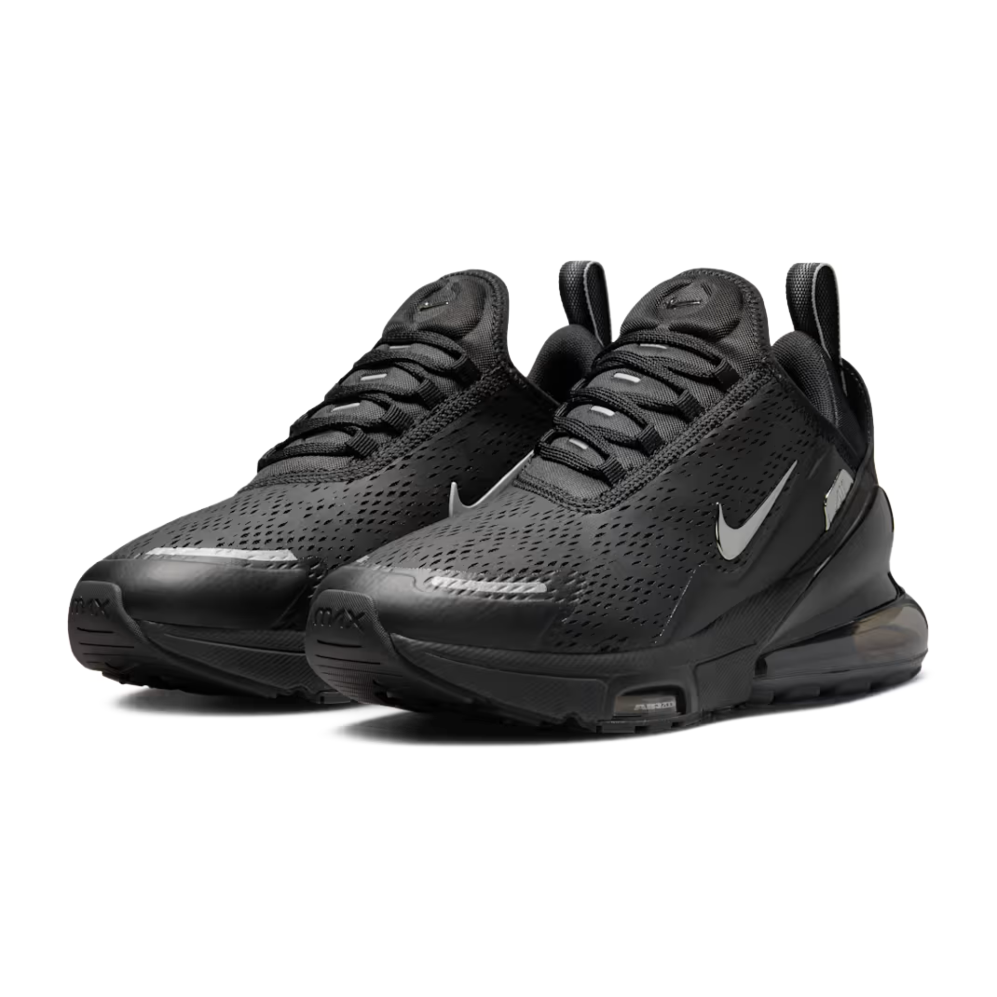 Nike Air Max 270 Premium Black Silver - Slika 2