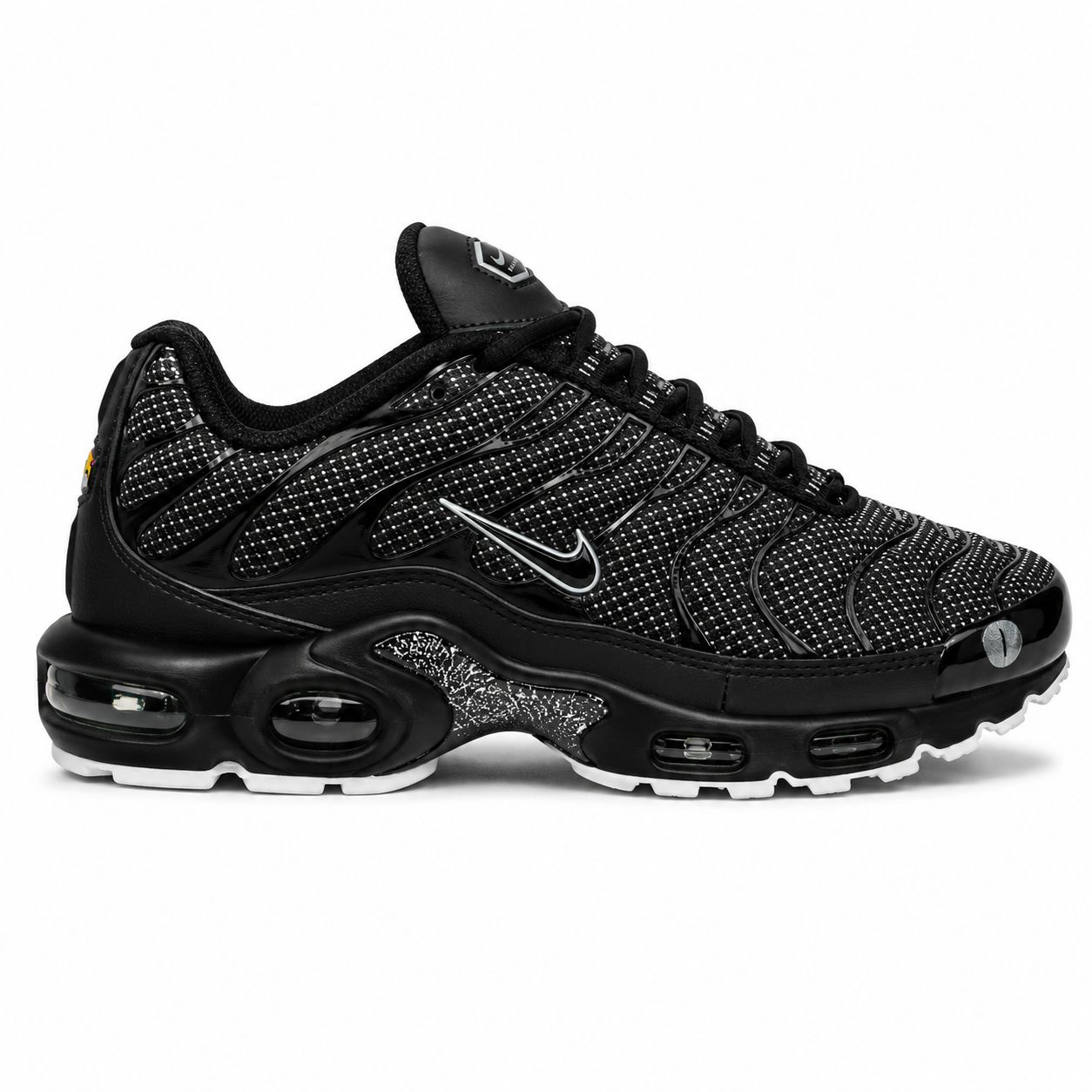 Nike Air Max Plus Tn Black Metallic Silver